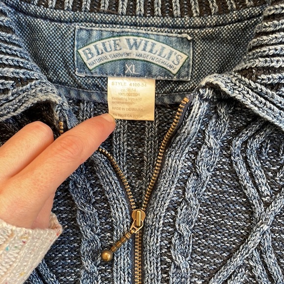 Blue Willi’s | Vintage Cable Knit Sweater - Picture 2 of 5